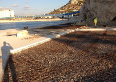 PIER EXTENSION AT MILOS ISLAND